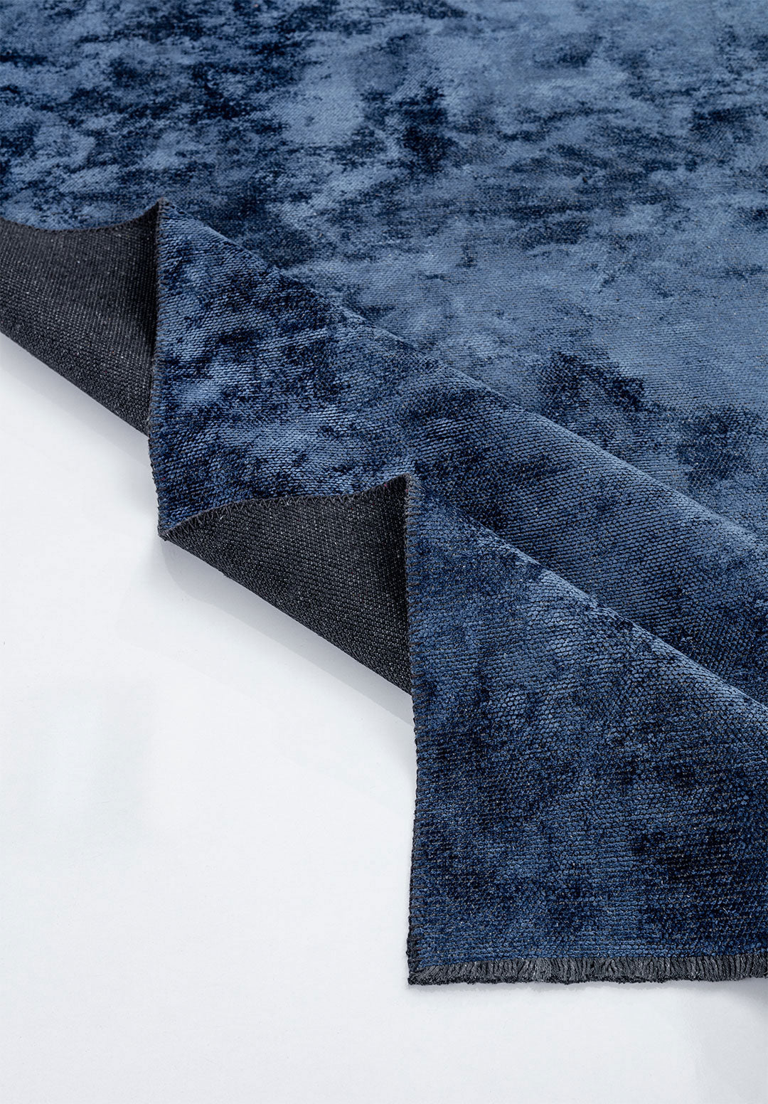 Plain Navy Blue Rug Rugs - Venetto Design Venettodesign.com