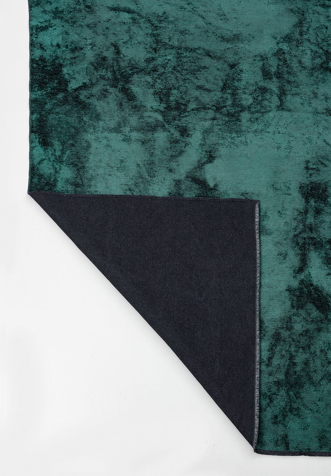 Plain Dark Green Rug Rugs - Venetto Design Venettodesign.com