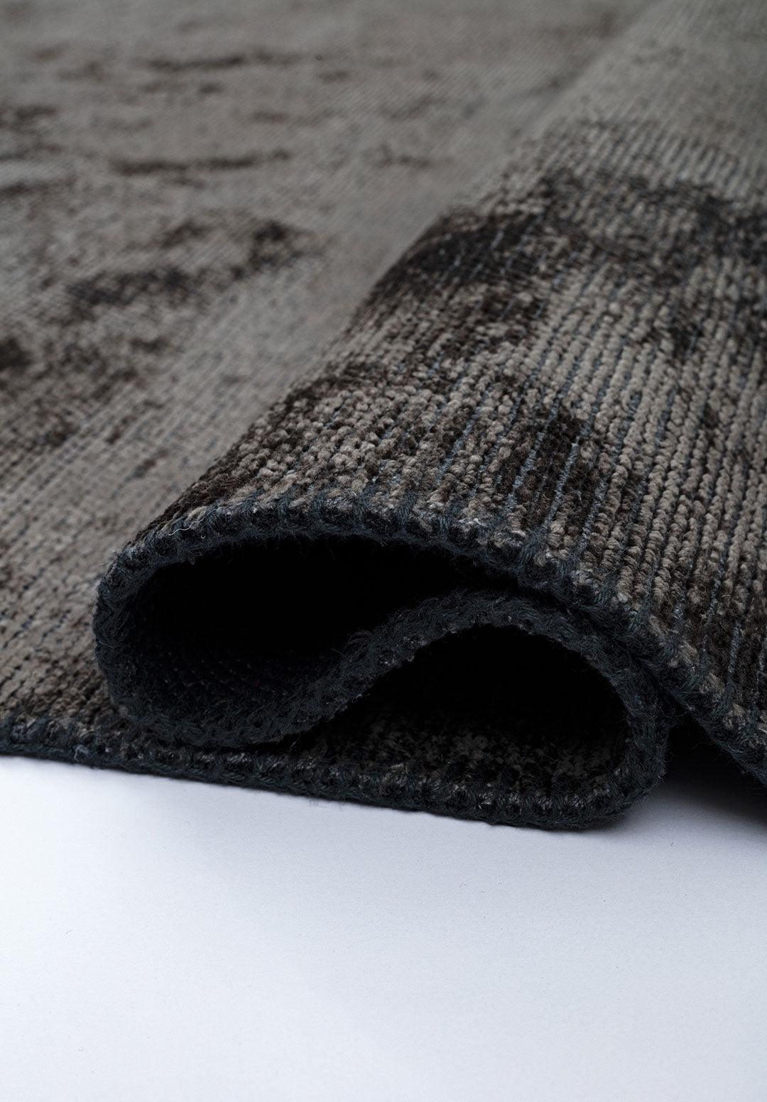 Plain Anthracite Rug Rugs - Venetto Design Venettodesign.com