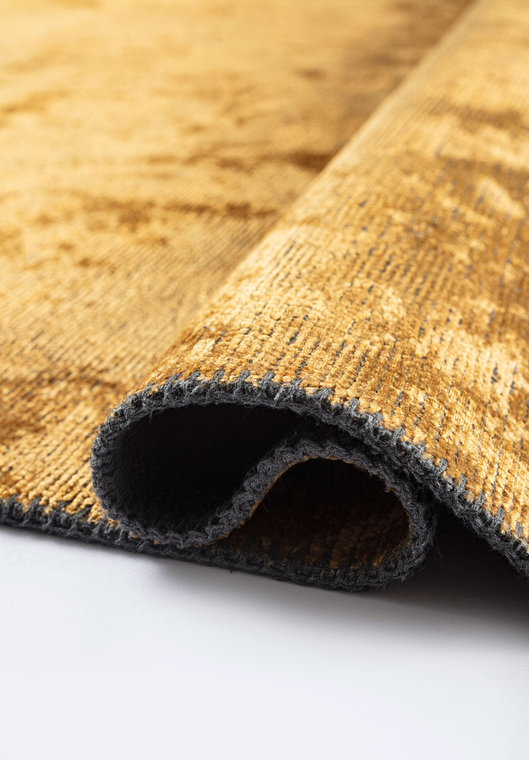 Plain Mustard Rug Rugs - Venetto Design Venettodesign.com