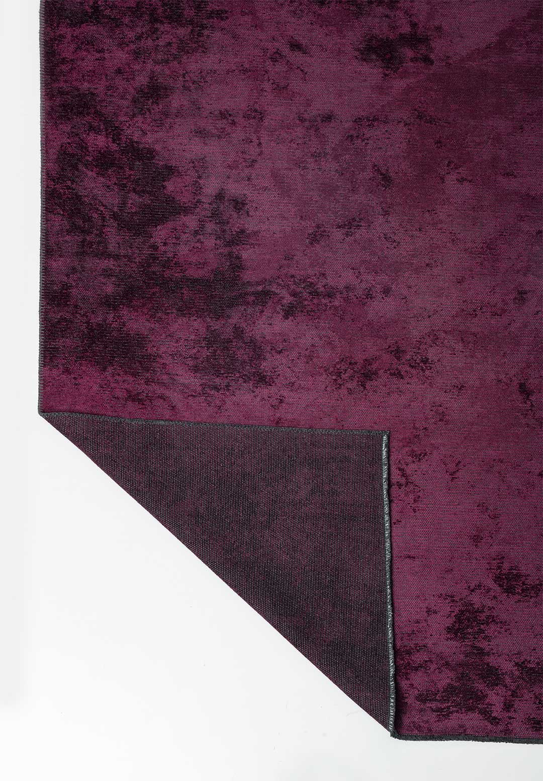 Plain Dark Damson Rug Rugs - Venetto Design Venettodesign.com