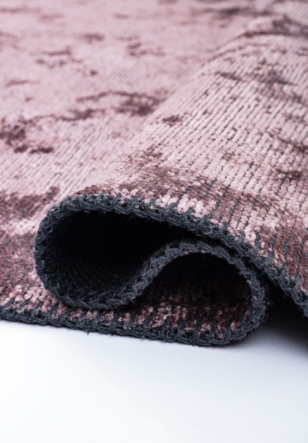 Plain Damson Rug Rugs - Venetto Design Venettodesign.com