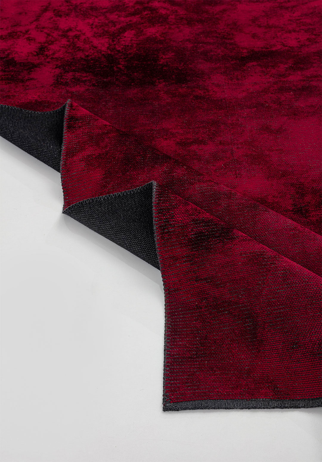 Plain Red Rug Rugs - Venetto Design Venettodesign.com