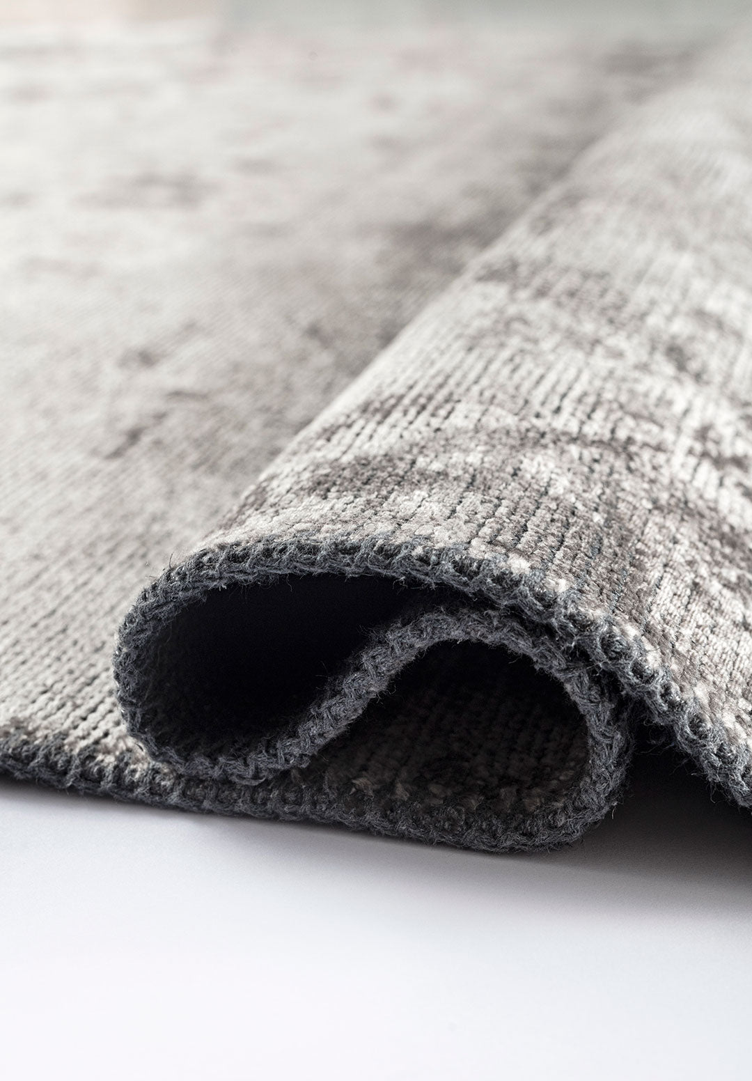 Plain Grey Rug Rugs - Venetto Design Venettodesign.com