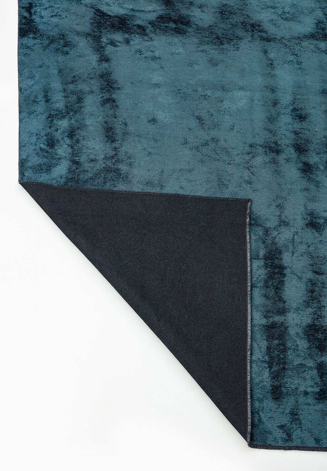 Plain Petrol Rug Rugs - Venetto Design Venettodesign.com