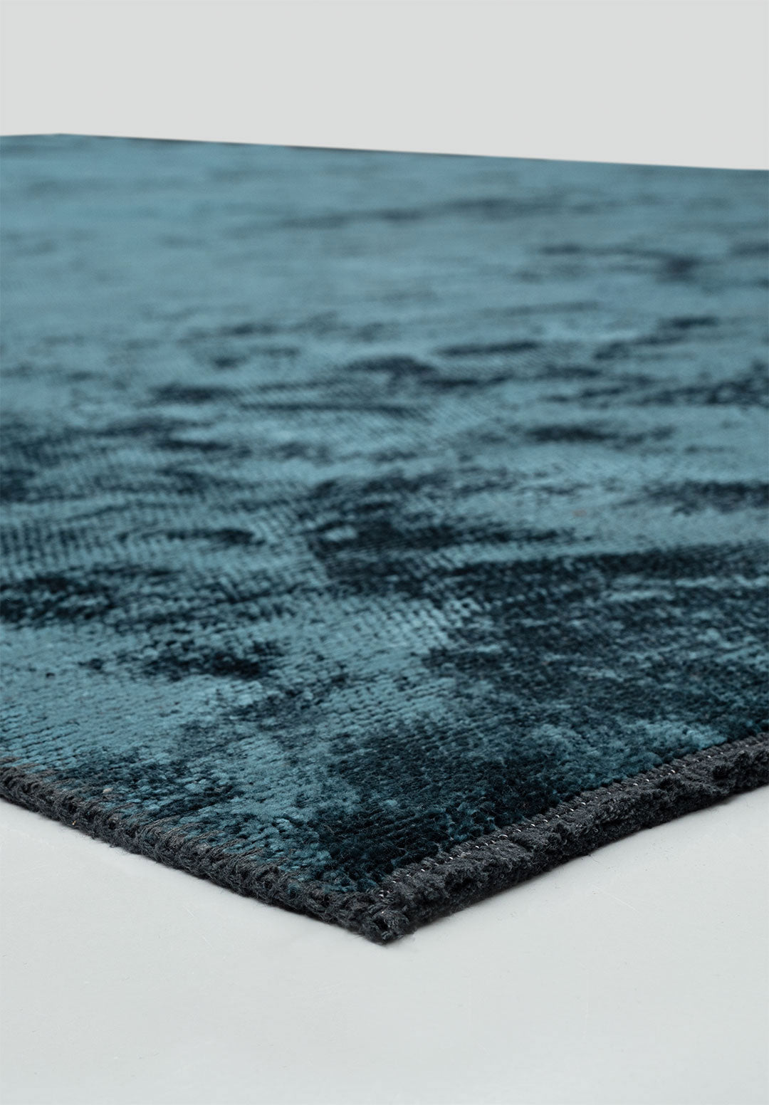 Plain Petrol Rug Rugs - Venetto Design Venettodesign.com