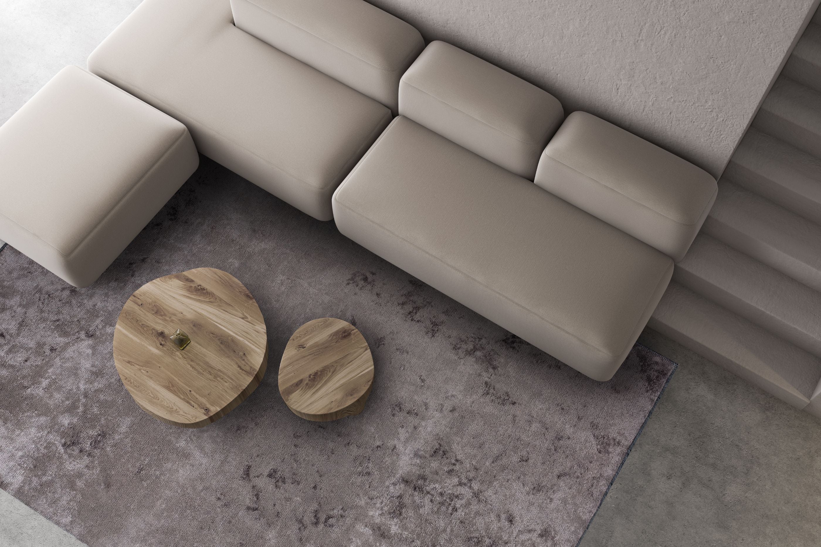 Plain Dark Grey Rug Rugs - Venetto Design Venettodesign.com