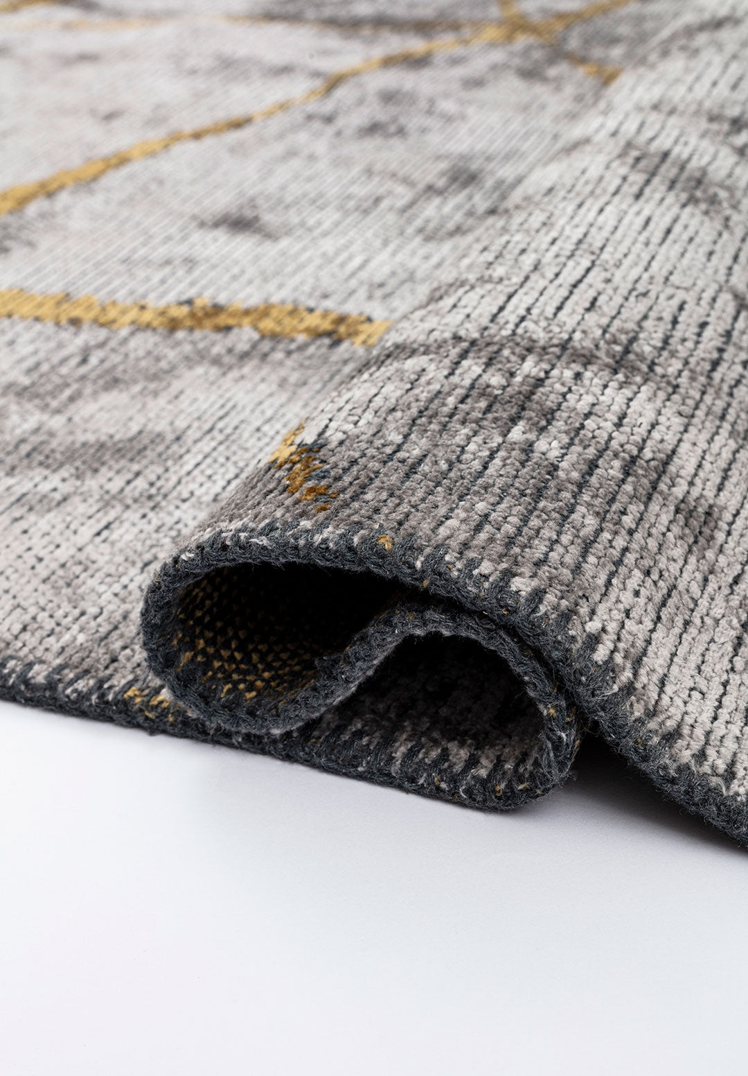Palermo Yellow - Light Grey Rug Rugs - Venetto Design Venettodesign.com
