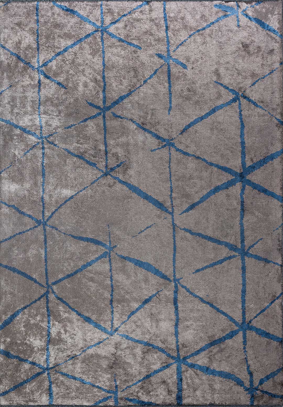 Palermo Navy Blue - Dark Grey Rug Rugs - Venetto Design Venettodesign.com