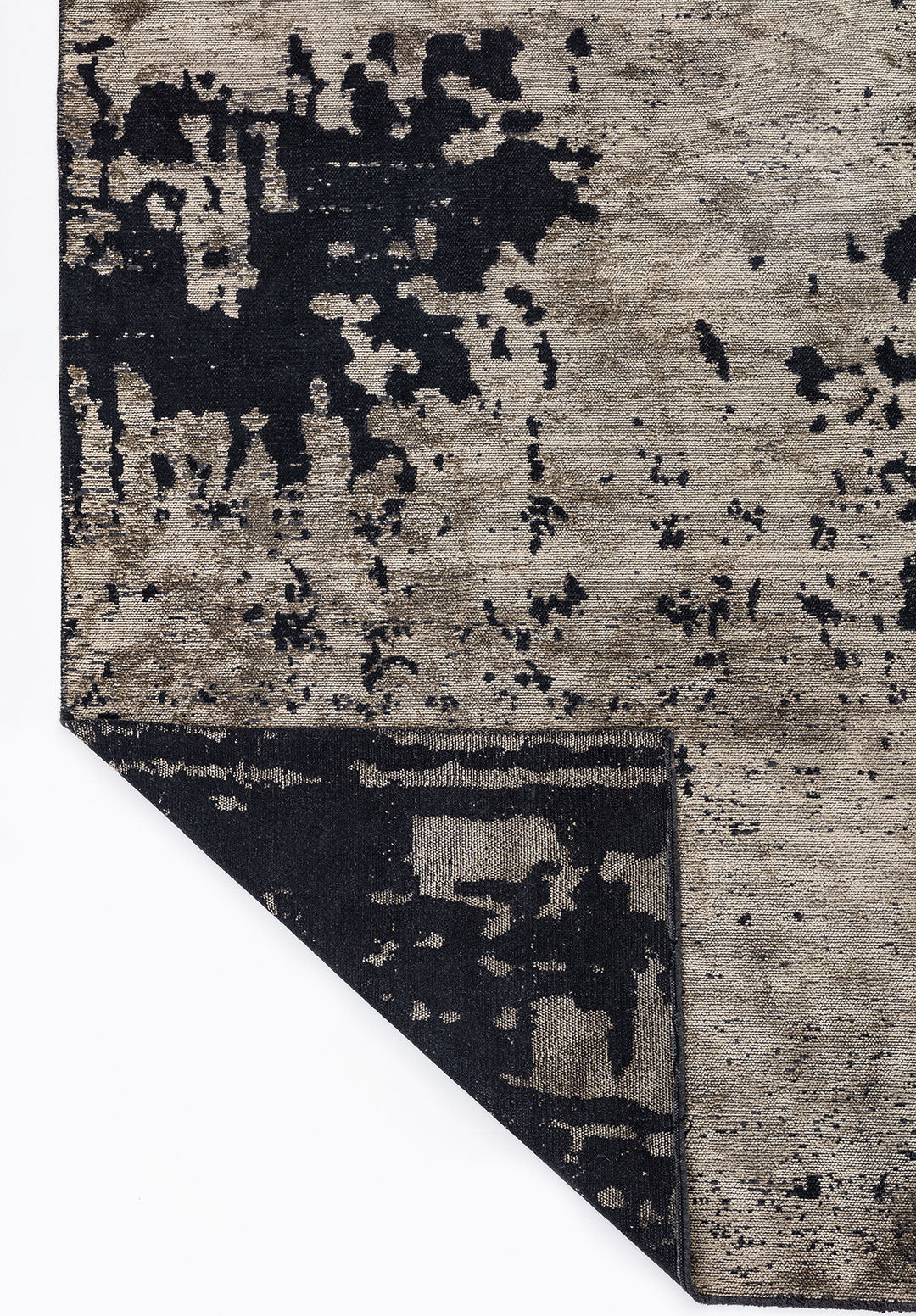 Verona Matte Black - Beige Rug Rugs - Venetto Design Venettodesign.com