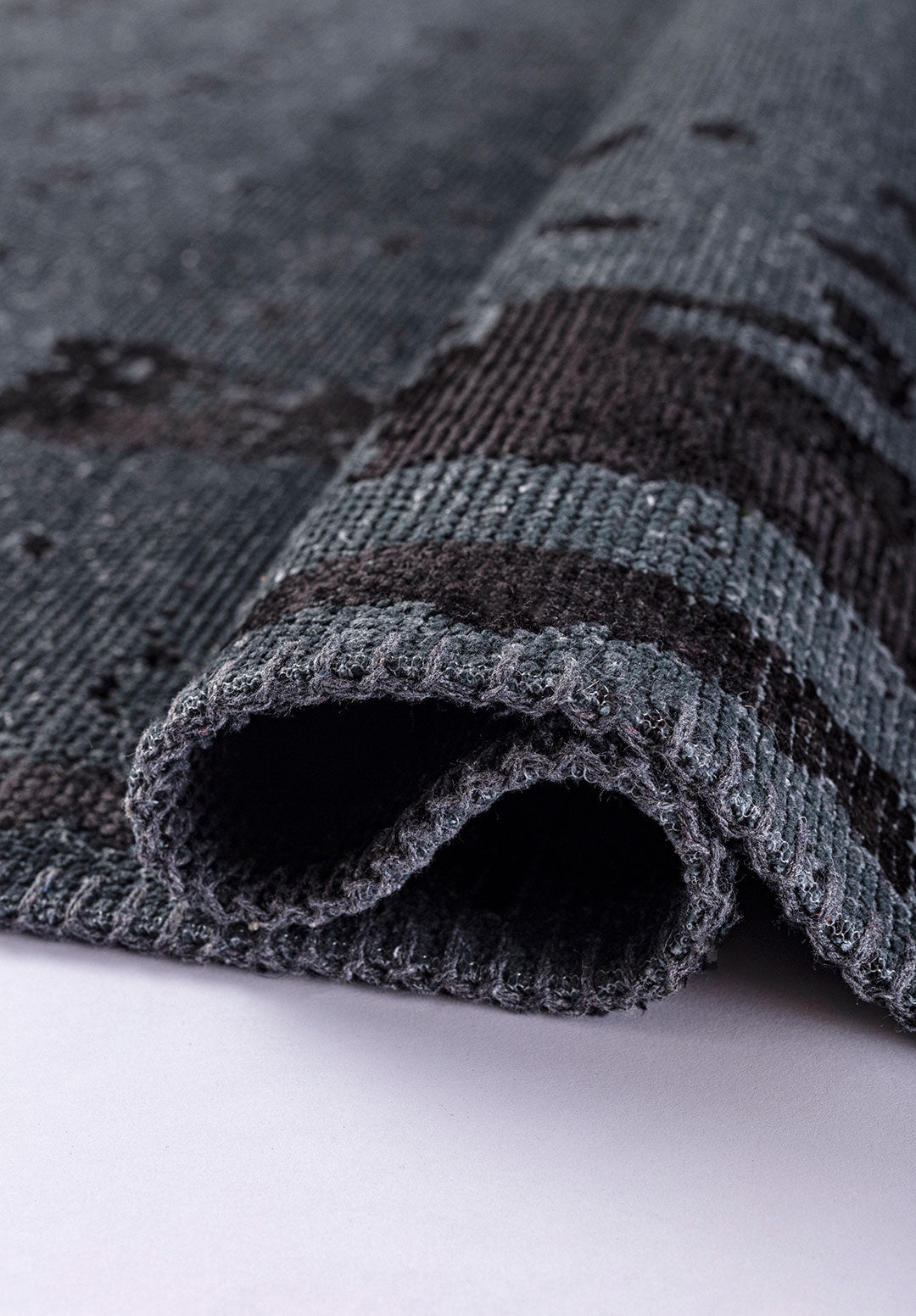 Verona Black - Matte Black Rug Rugs - Venetto Design Venettodesign.com