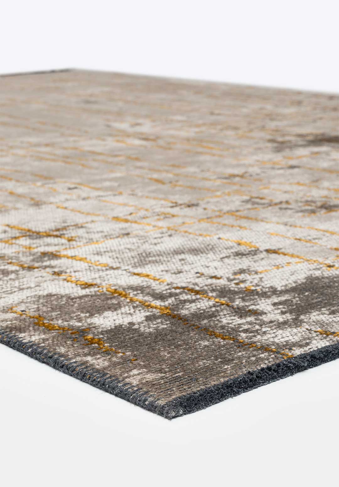 Pisa Mustard - Cream Rug Rugs - Venetto Design Venettodesign.com