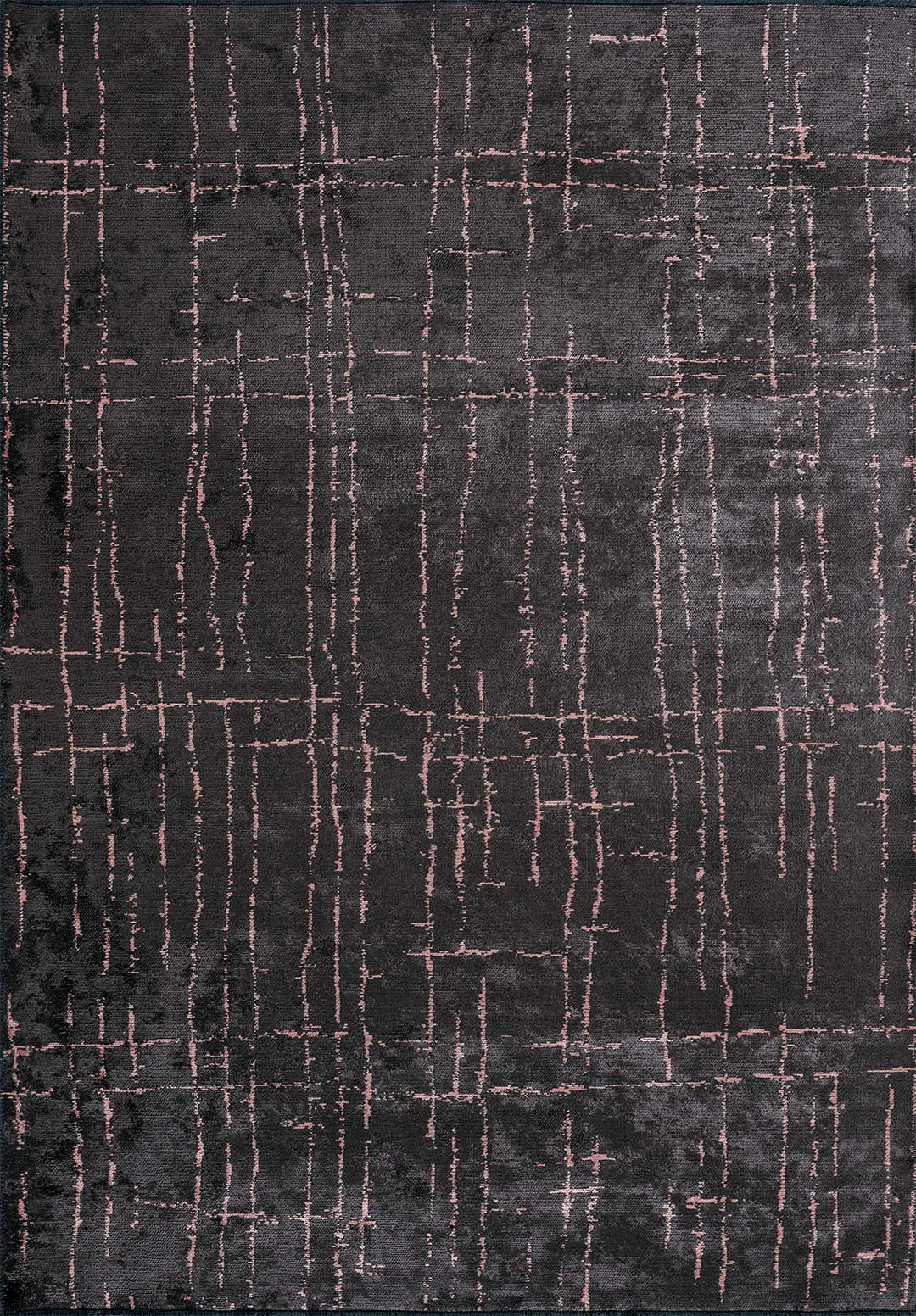 Pisa Copper - Charcoal Rug Rugs - Venetto Design Venettodesign.com