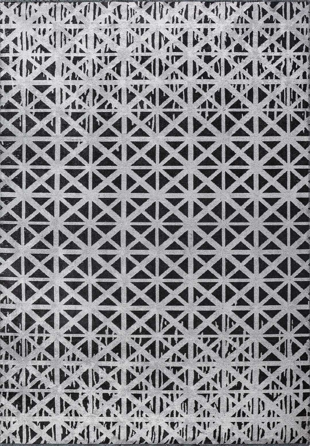 Torino Black - Light Grey Rug Rugs - Venetto Design Venettodesign.com
