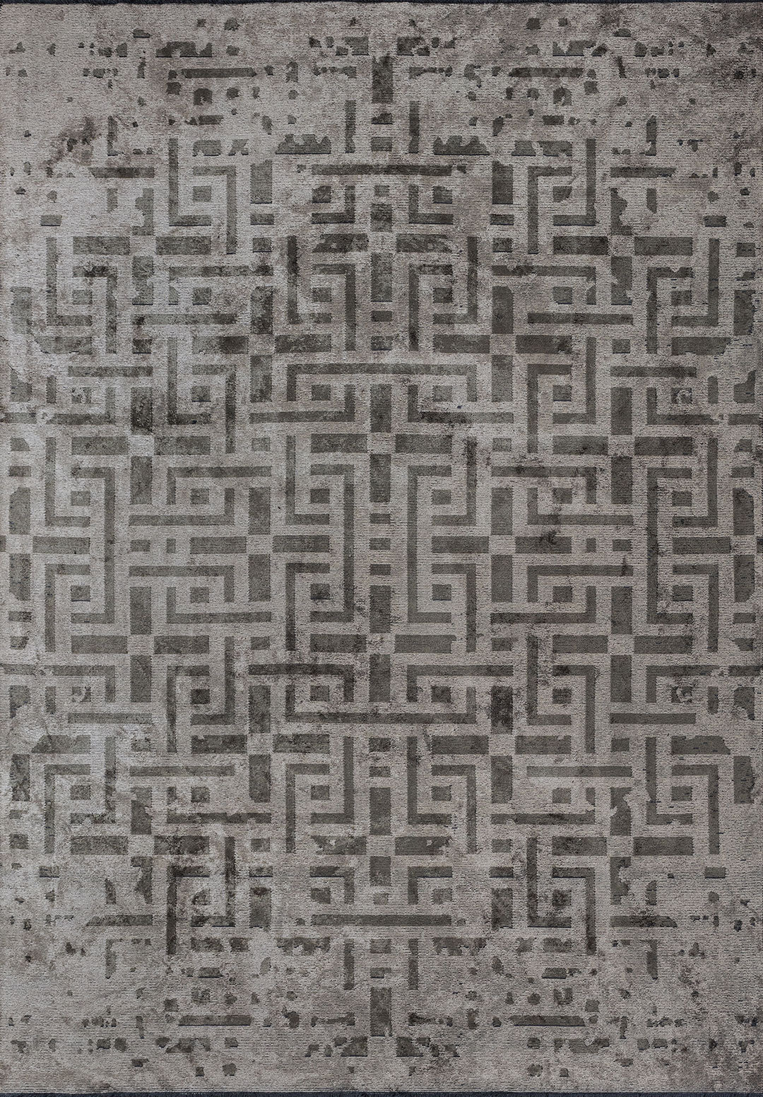 Rome Anthracite - Beige Rug Rugs - Venetto Design Venettodesign.com