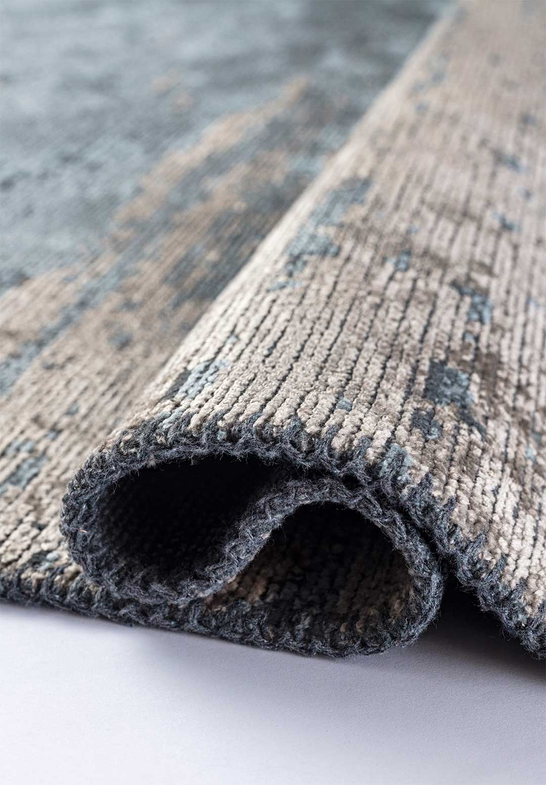 Stream Beige - Blue Rug Rugs - Venetto Design Venettodesign.com