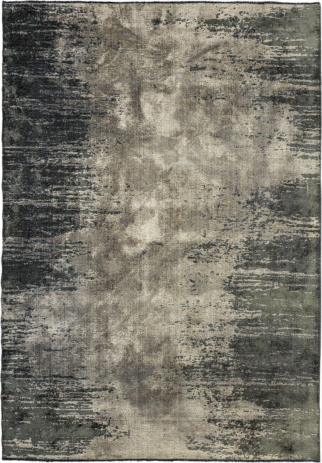 Stream Anthracite - Beige Rug Rugs - Venetto Design Venettodesign.com