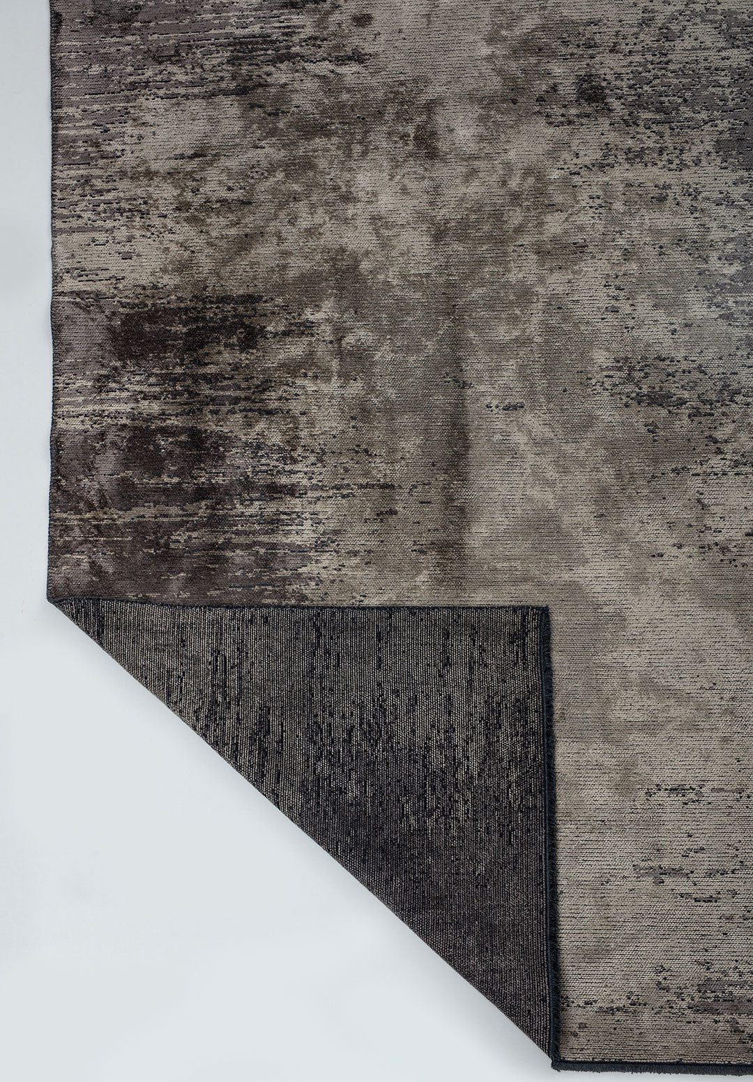 Stream Dark Grey - Beige Rug Rugs - Venetto Design Venettodesign.com