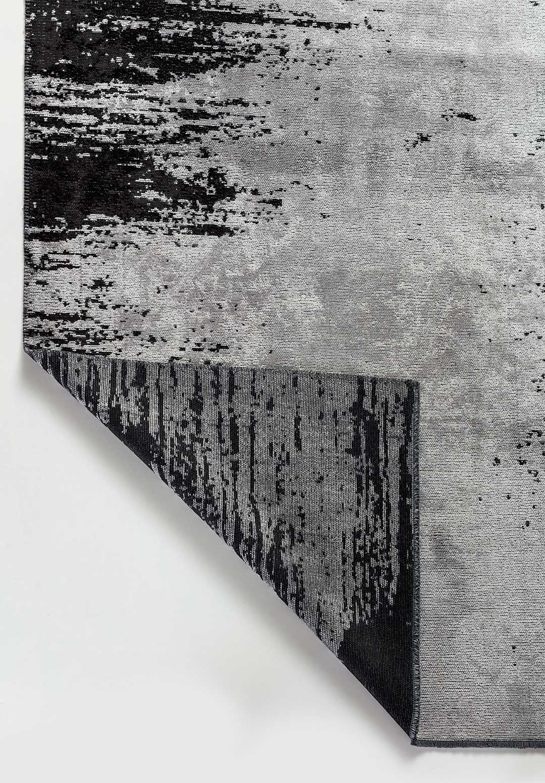 Stream Black - Light Grey Rug Rugs - Venetto Design Venettodesign.com