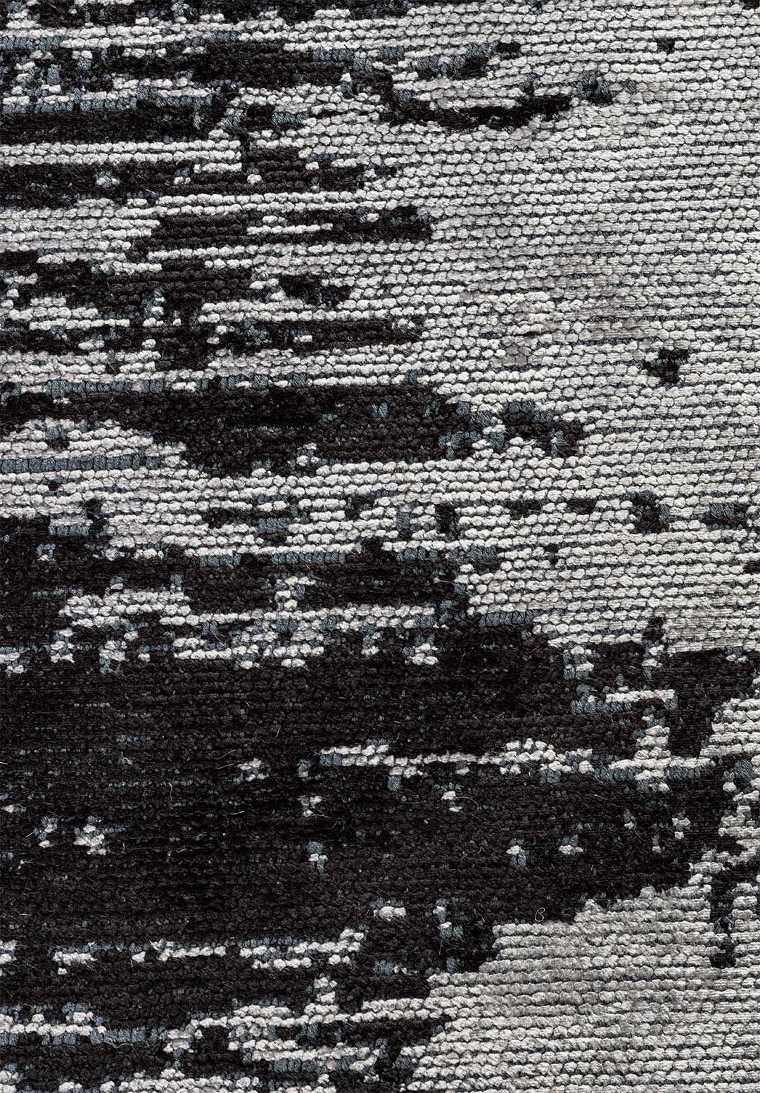 Stream Black - Light Grey Rug Rugs - Venetto Design Venettodesign.com
