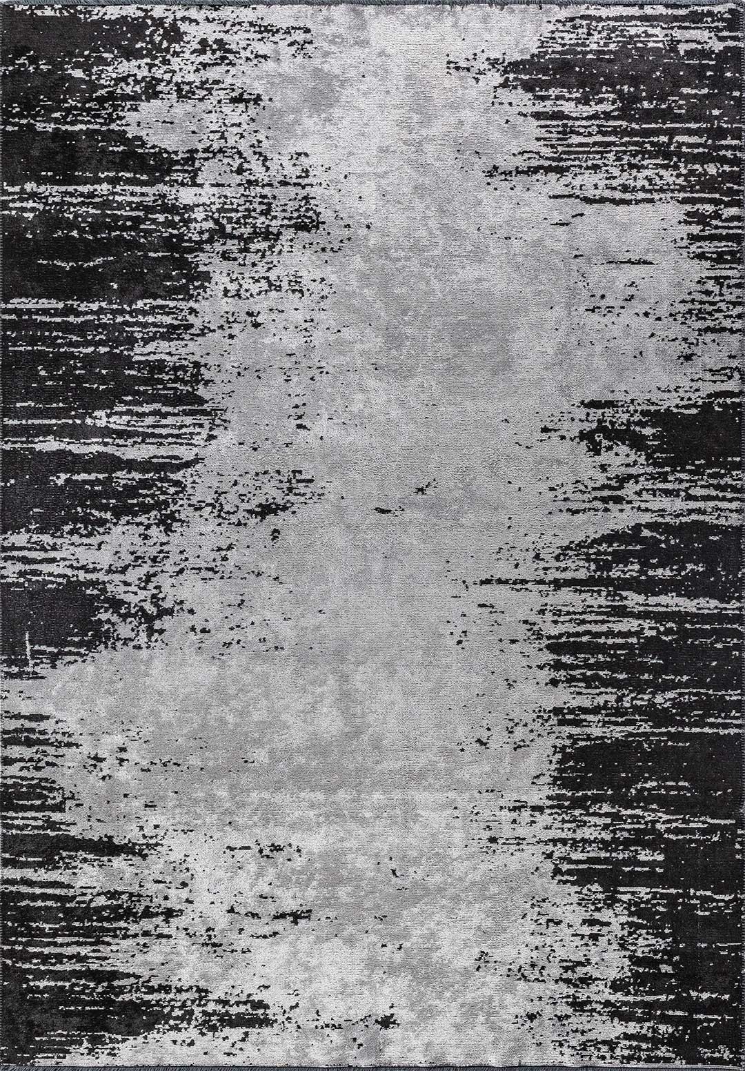 Stream Black - Light Grey Rug Rugs - Venetto Design Venettodesign.com
