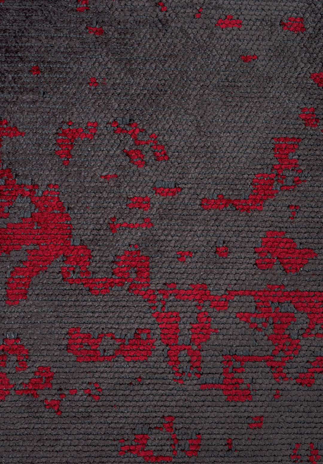 Milan Charcoal - Red Rug Rugs - Venetto Design Venettodesign.com