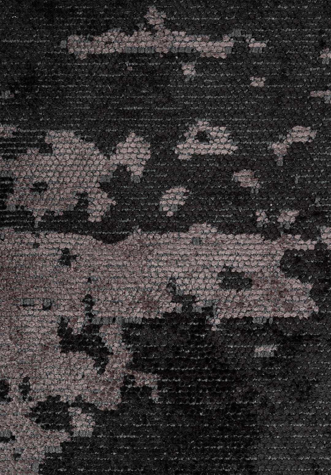 Milan Dark Grey - Black Rug Rugs - Venetto Design Venettodesign.com