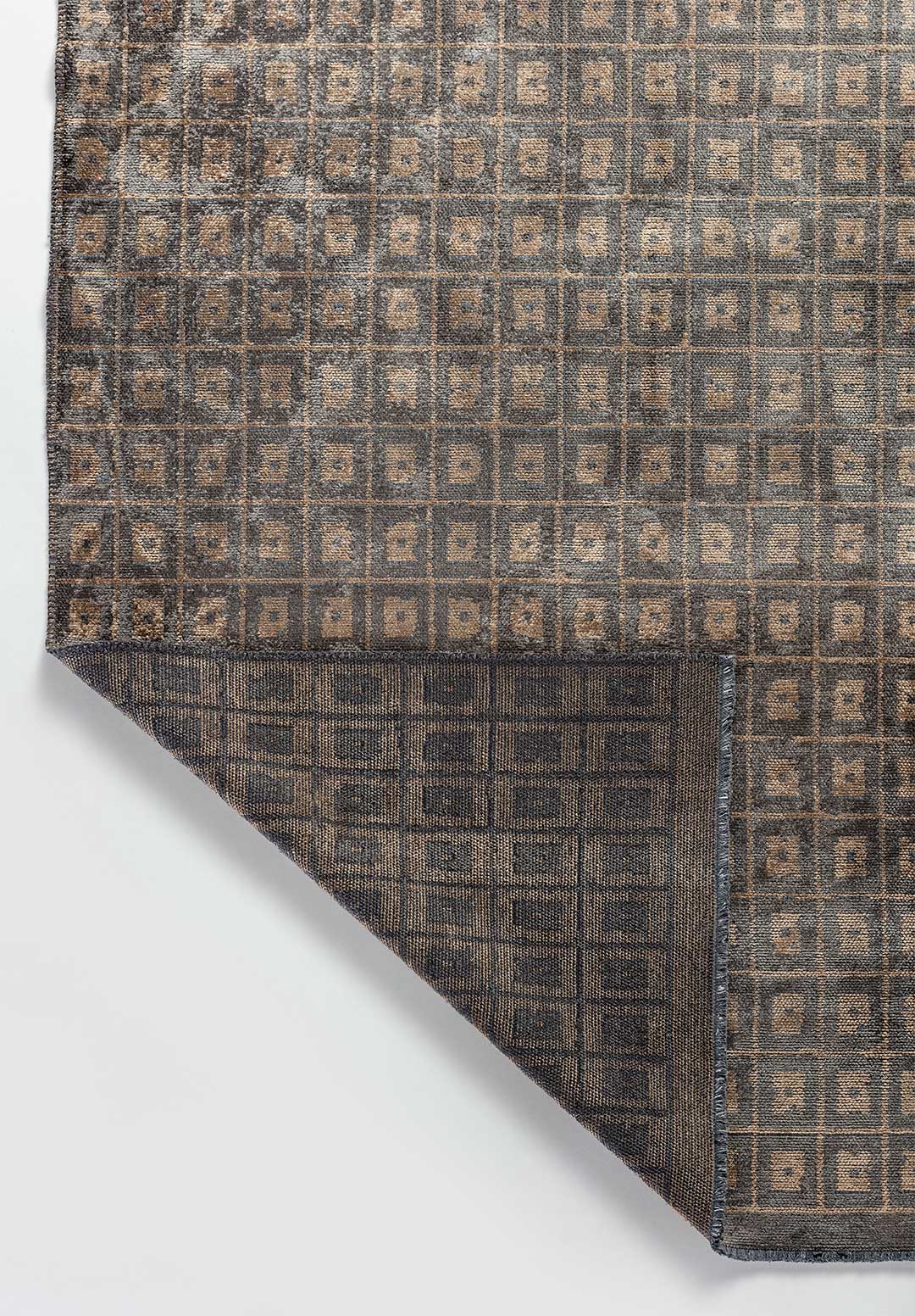 Novaria Mink - Anthracite Rug Rugs - Venetto Design Venettodesign.com