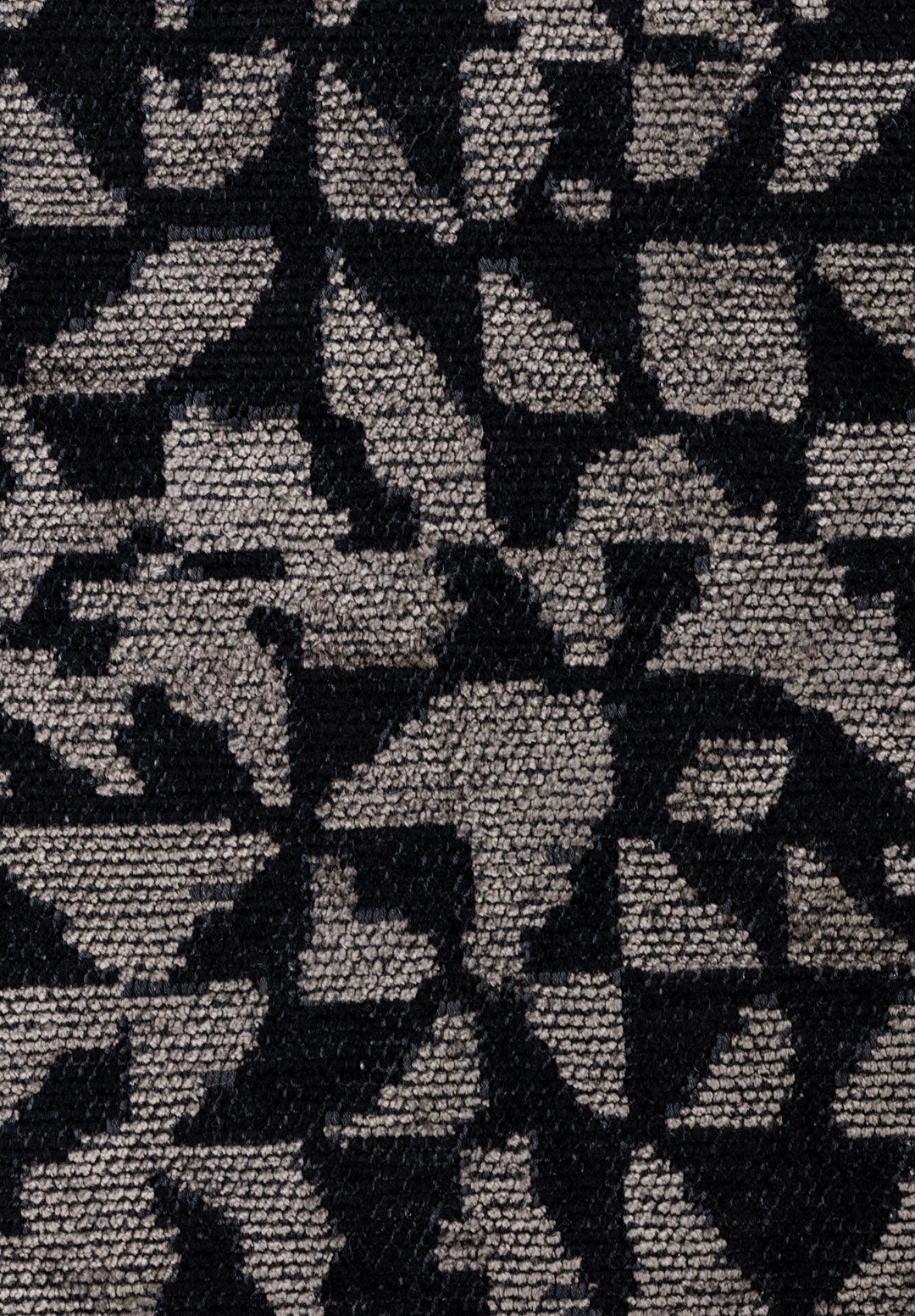 Bologna Matte Black - Beige Rug Rugs - Venetto Design Venettodesign.com