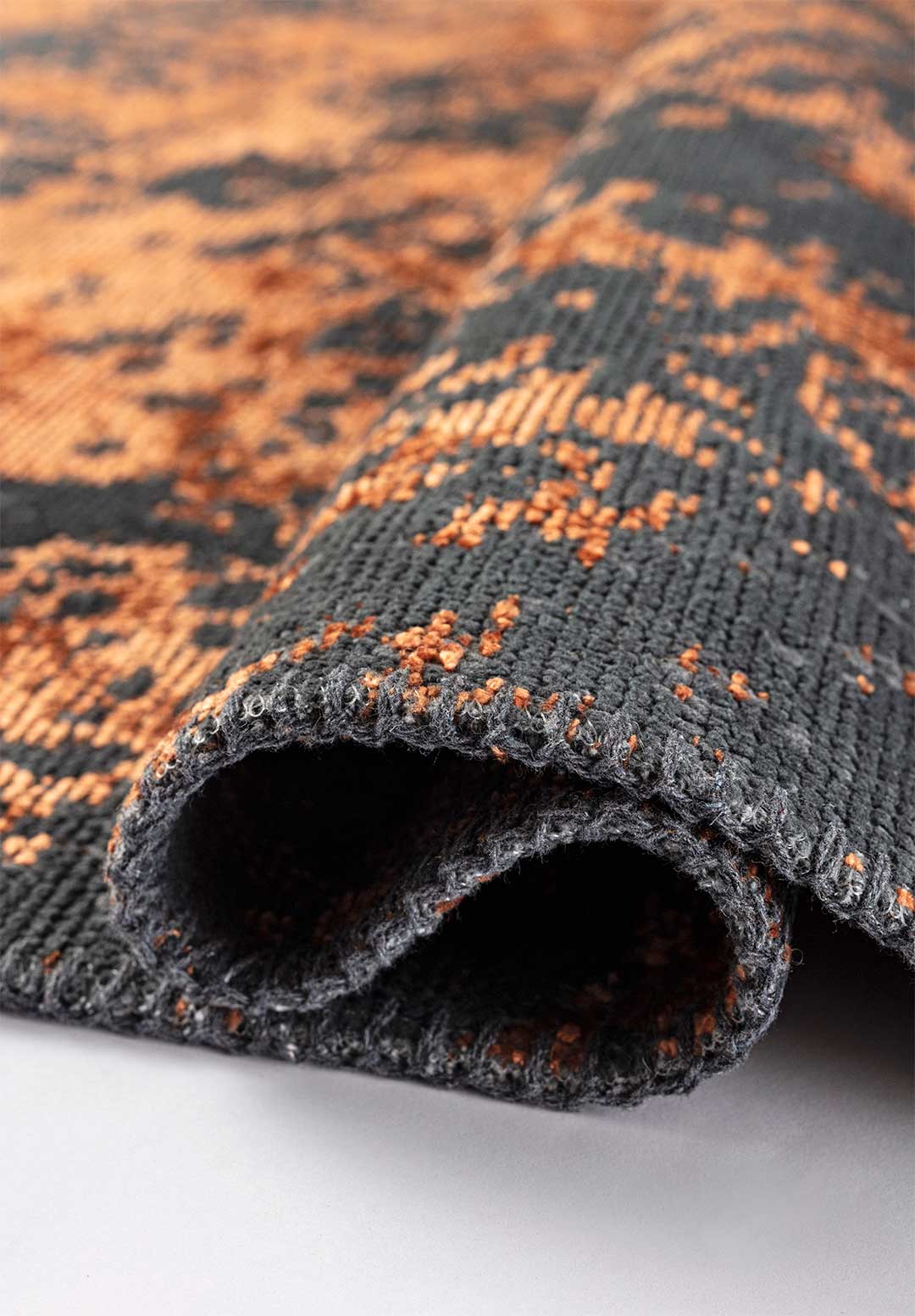 Nostalgia Matte Black - Terra Rug Rugs - Venetto Design Venettodesign.com