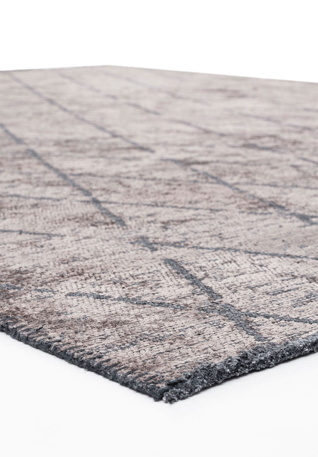 Diamond Dark Grey Rug Rugs - Venetto Design Venettodesign.com
