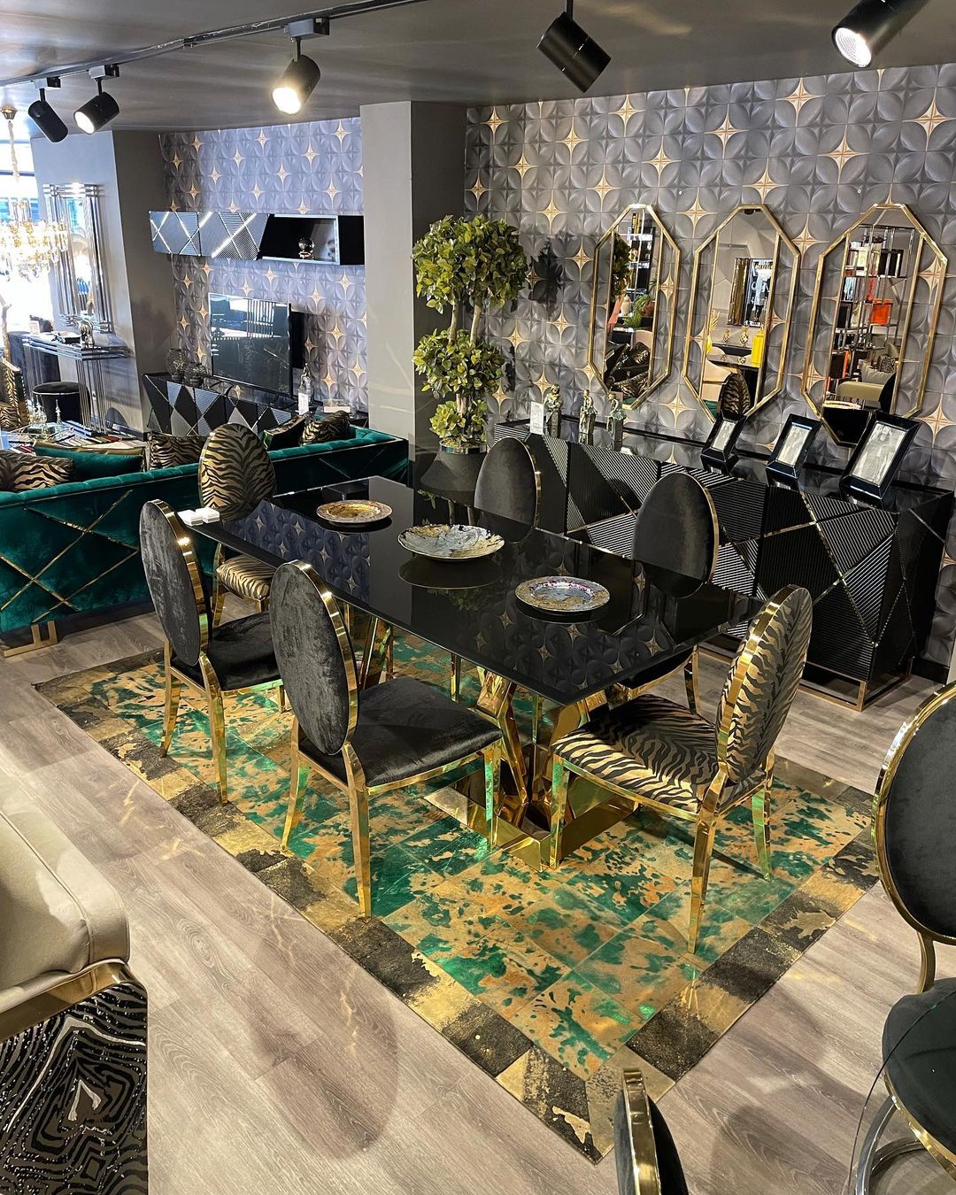 Luvelle Handcrafted Flatweave Natural Leather Rug Rugs - Venetto Design Venettodesign.com