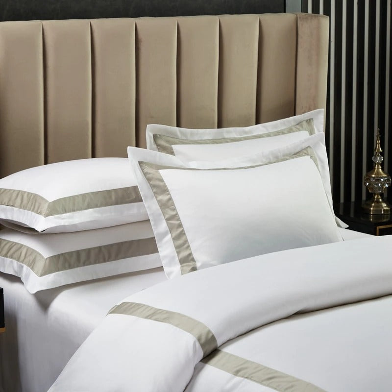 Vera Egyptian Cotton Duvet Cover Set Duvet Cover Set - Venetto Design Venettodesign.com