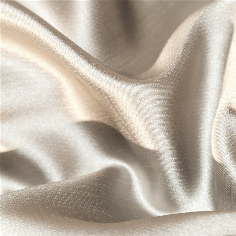 Willa Ash Modern Satin Egyptian Cotton Bedding Set