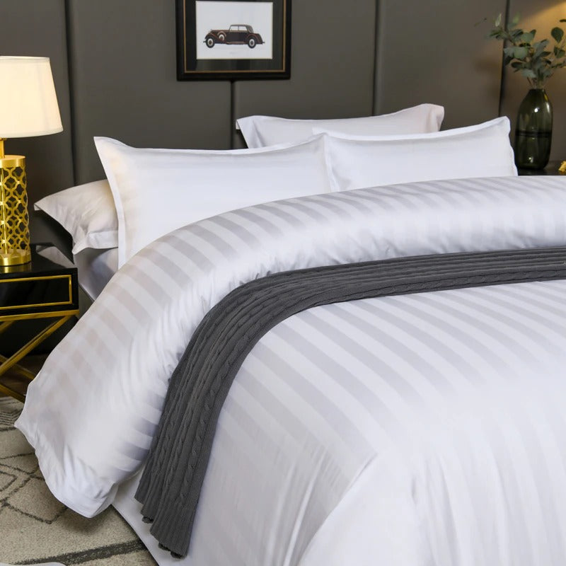 Amara Egyptian Cotton Duvet Cover Set Duvet Cover Set - Venetto Design Venettodesign.com