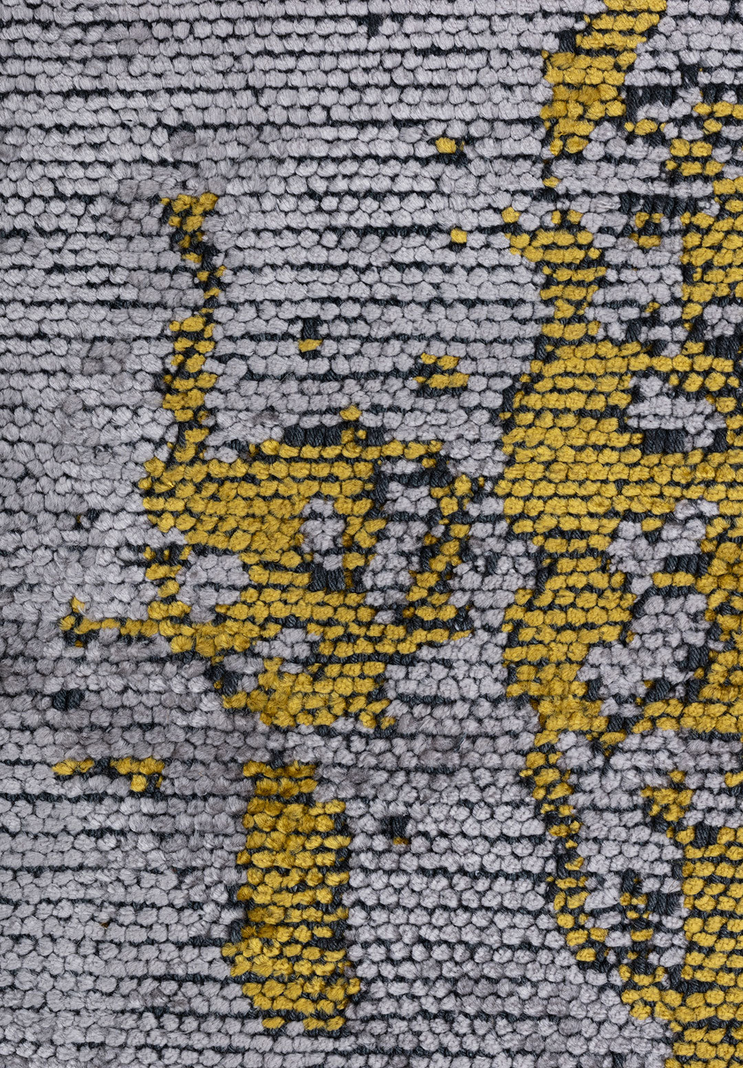 Paint Yellow - Light Grey Rug Rugs - Venetto Design Venettodesign.com