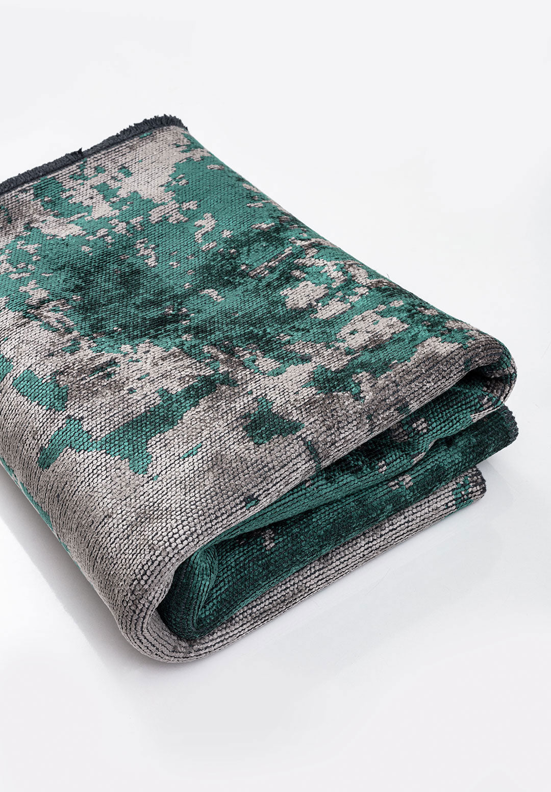 Paint Dark Green - Grey Rug Rugs - Venetto Design Venettodesign.com