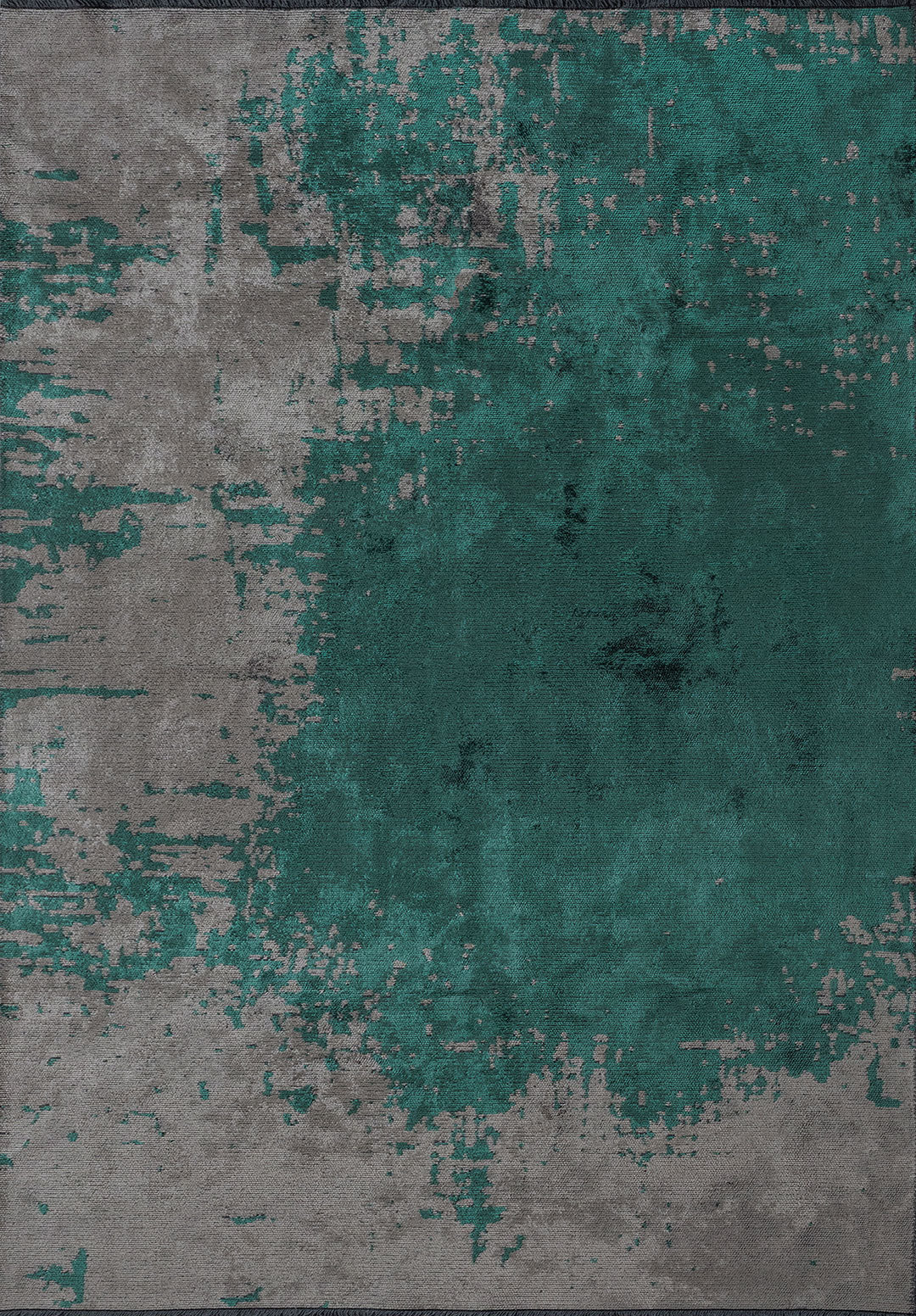 Paint Dark Green - Grey Rug Rugs - Venetto Design Venettodesign.com