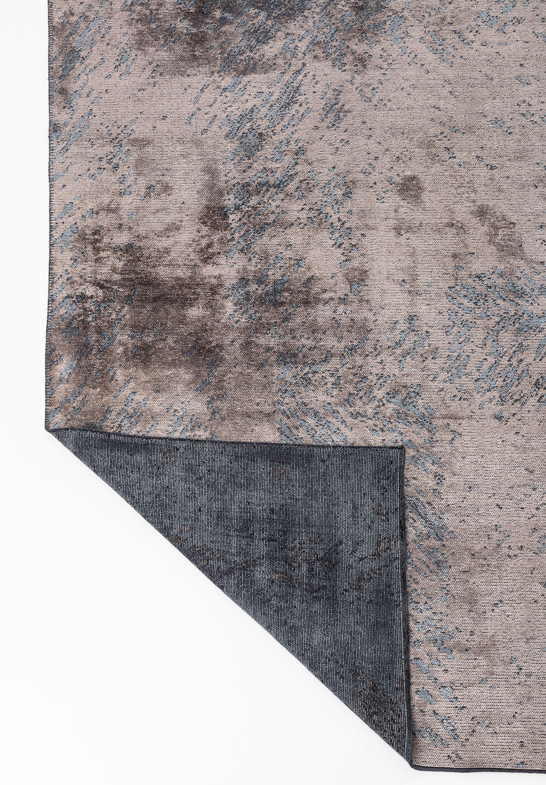 Rustic Nougat - Blue Rug Rugs - Venetto Design Venettodesign.com