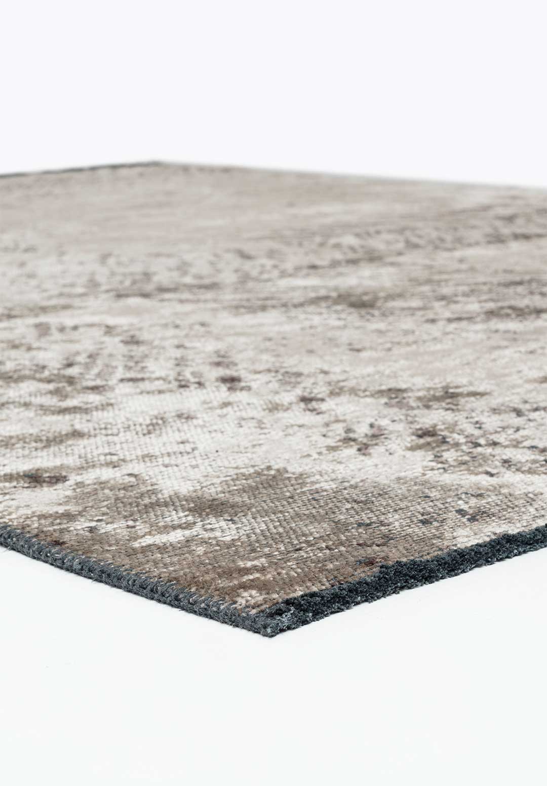 Rustic Cream - Dark Grey Rug Rugs - Venetto Design Venettodesign.com