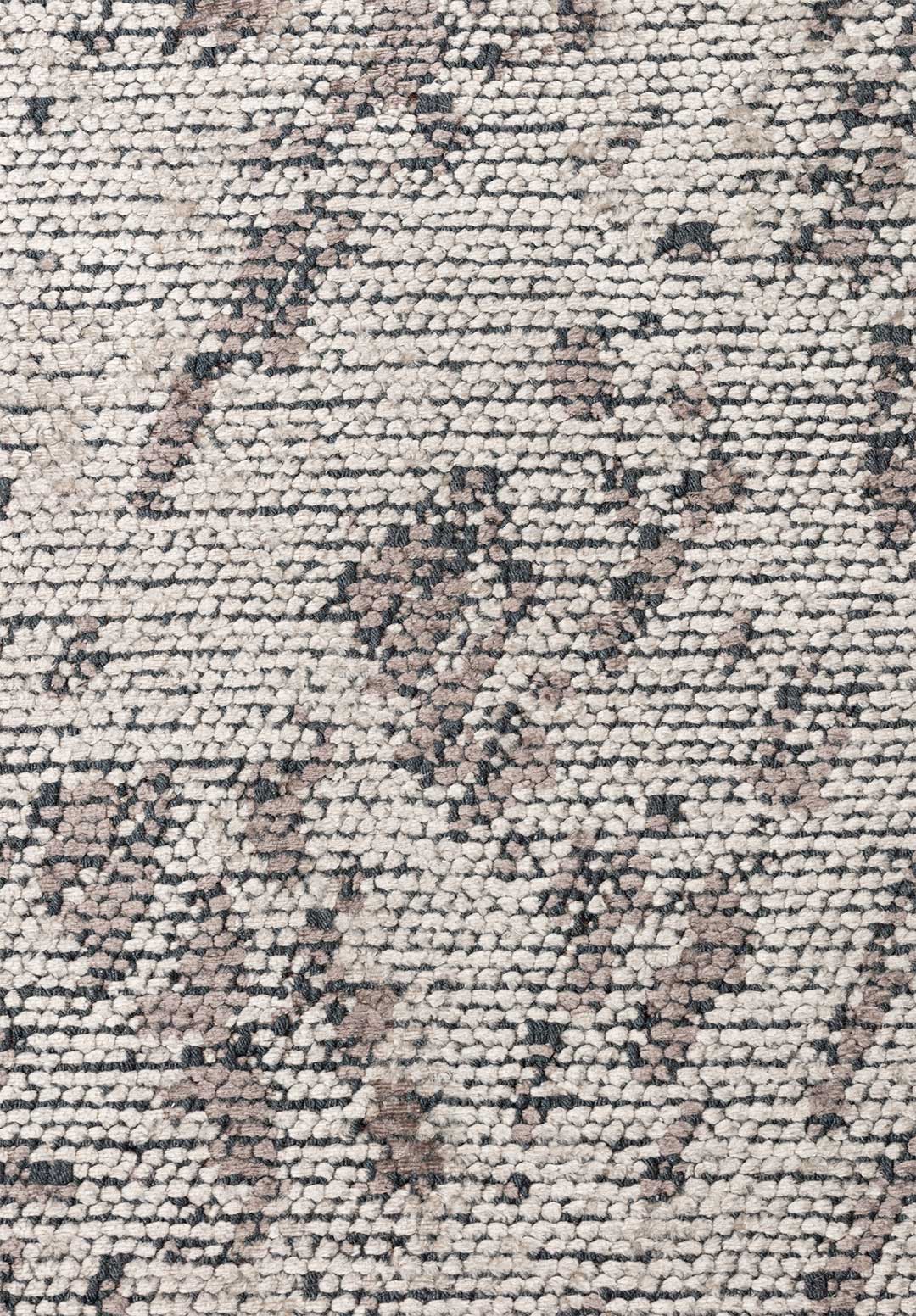 Rustic Cream - Dark Grey Rug Rugs - Venetto Design Venettodesign.com