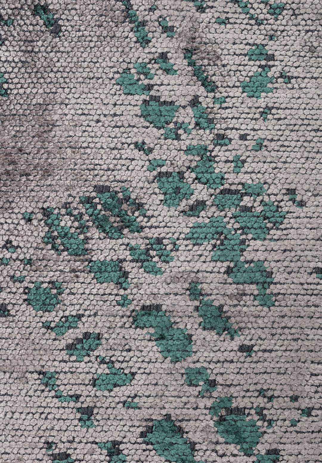 Rustic Grey - Dark Green Rug Rugs - Venetto Design Venettodesign.com