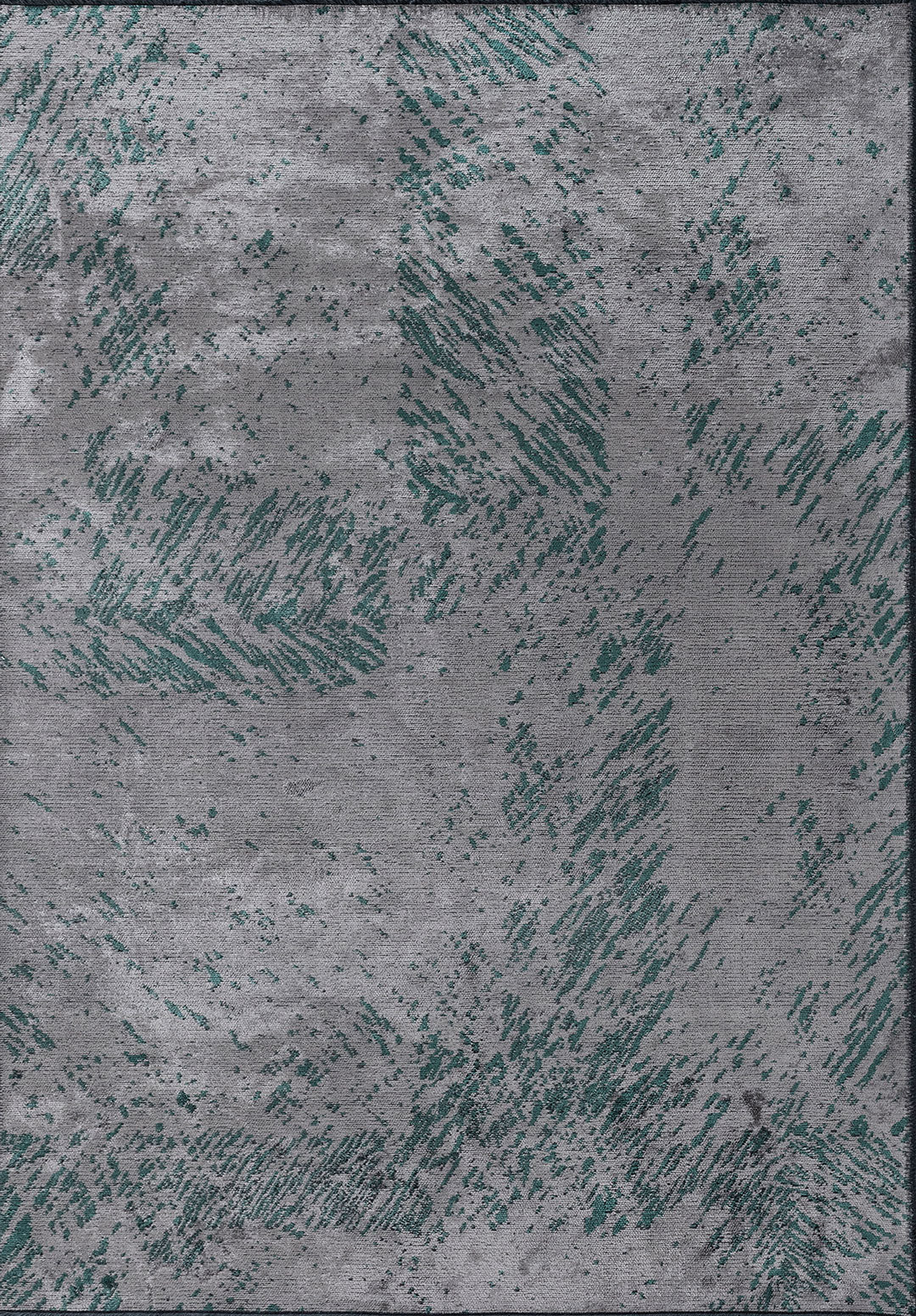 Rustic Grey - Dark Green Rug Rugs - Venetto Design Venettodesign.com