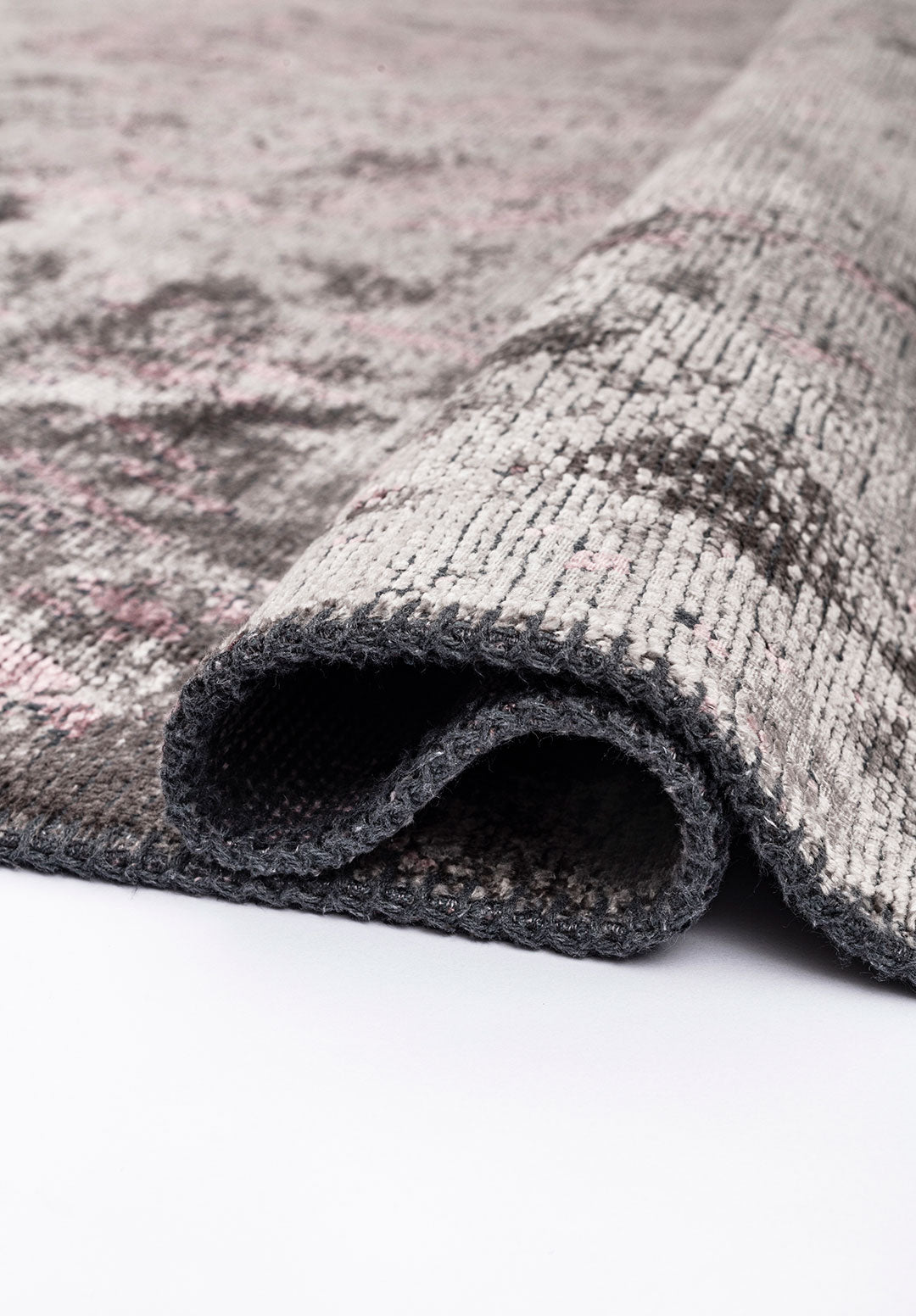 Rustic Grey - Damson Rug Rugs - Venetto Design Venettodesign.com