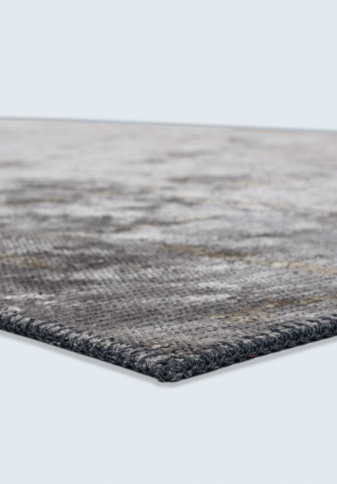Mark Beige - Dark Grey Rug Rugs - Venetto Design Venettodesign.com