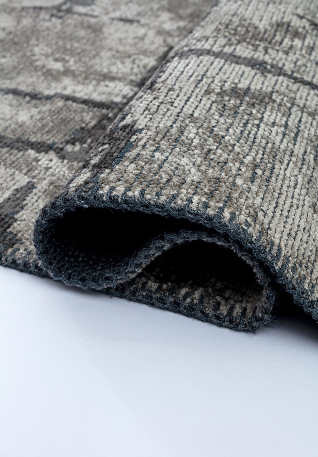 Mark Anthracite - Beige Rug Rugs - Venetto Design Venettodesign.com