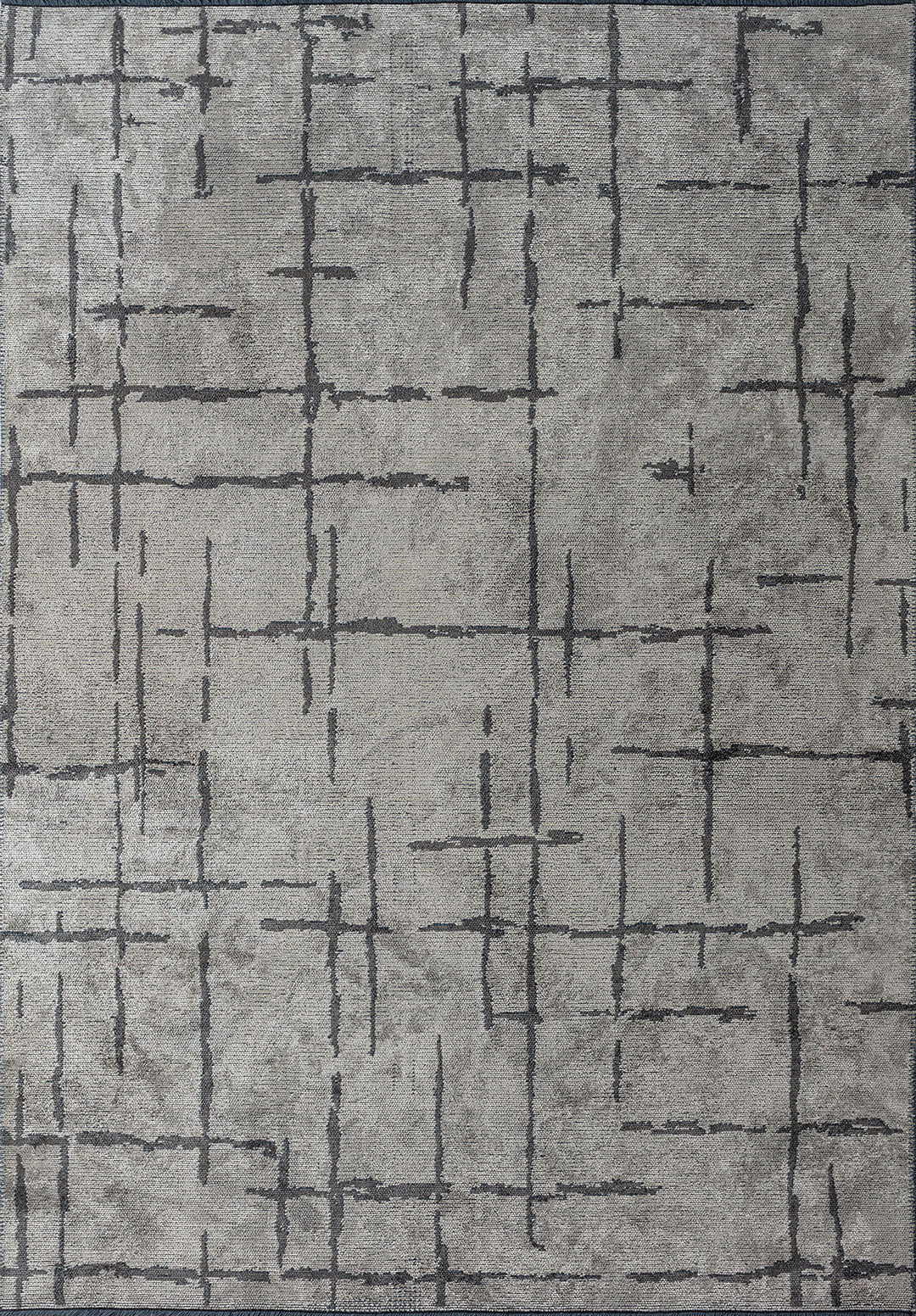 Mark Anthracite - Beige Rug Rugs - Venetto Design Venettodesign.com