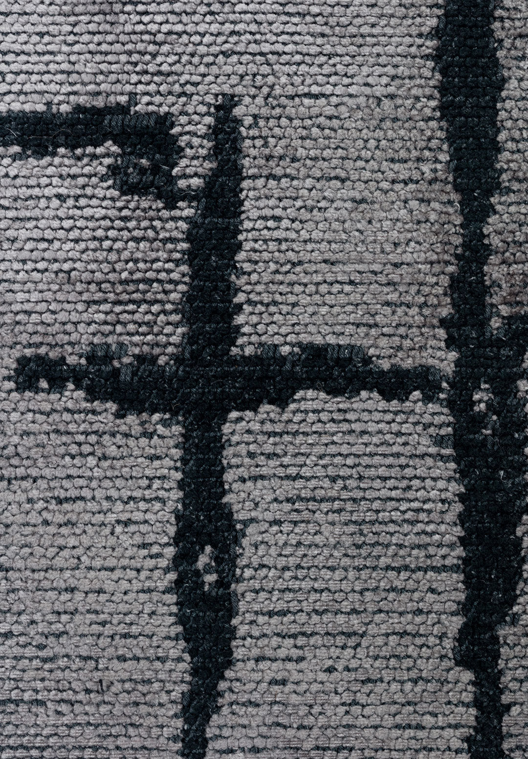 Mark Black - Light Grey Rug Rugs - Venetto Design Venettodesign.com