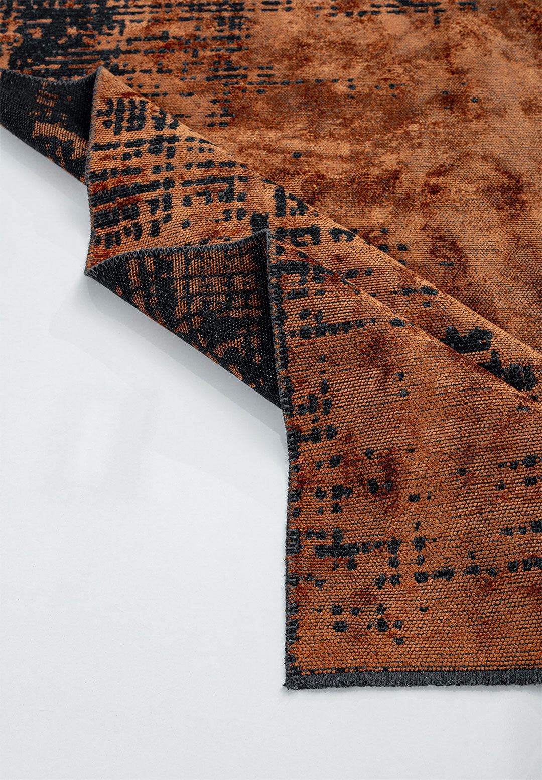 Space Terra - Matte Black Rug Rugs - Venetto Design Venettodesign.com