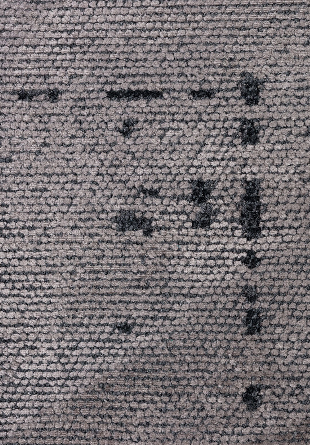 Space Light Grey - Matte Black Rug Rugs - Venetto Design Venettodesign.com